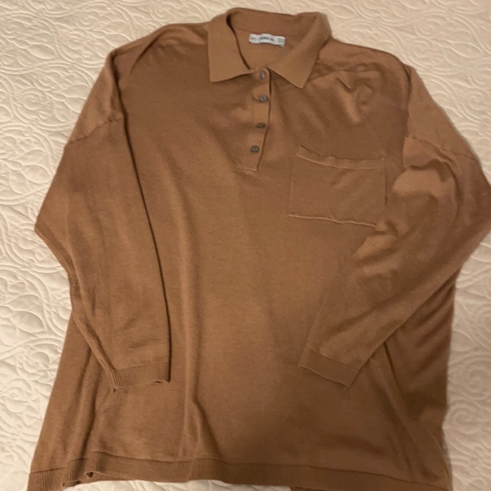Zara thin oversized sweater